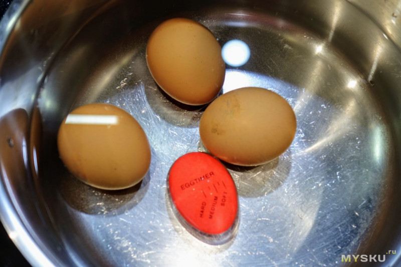 EGGTIMER. Индикатор готовности варёных яиц. Это вообще работает?