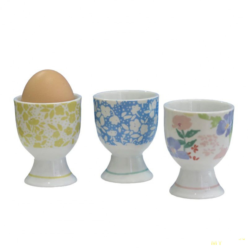 Завтрак аристократа. Керамические чашечки для яиц всмятку.