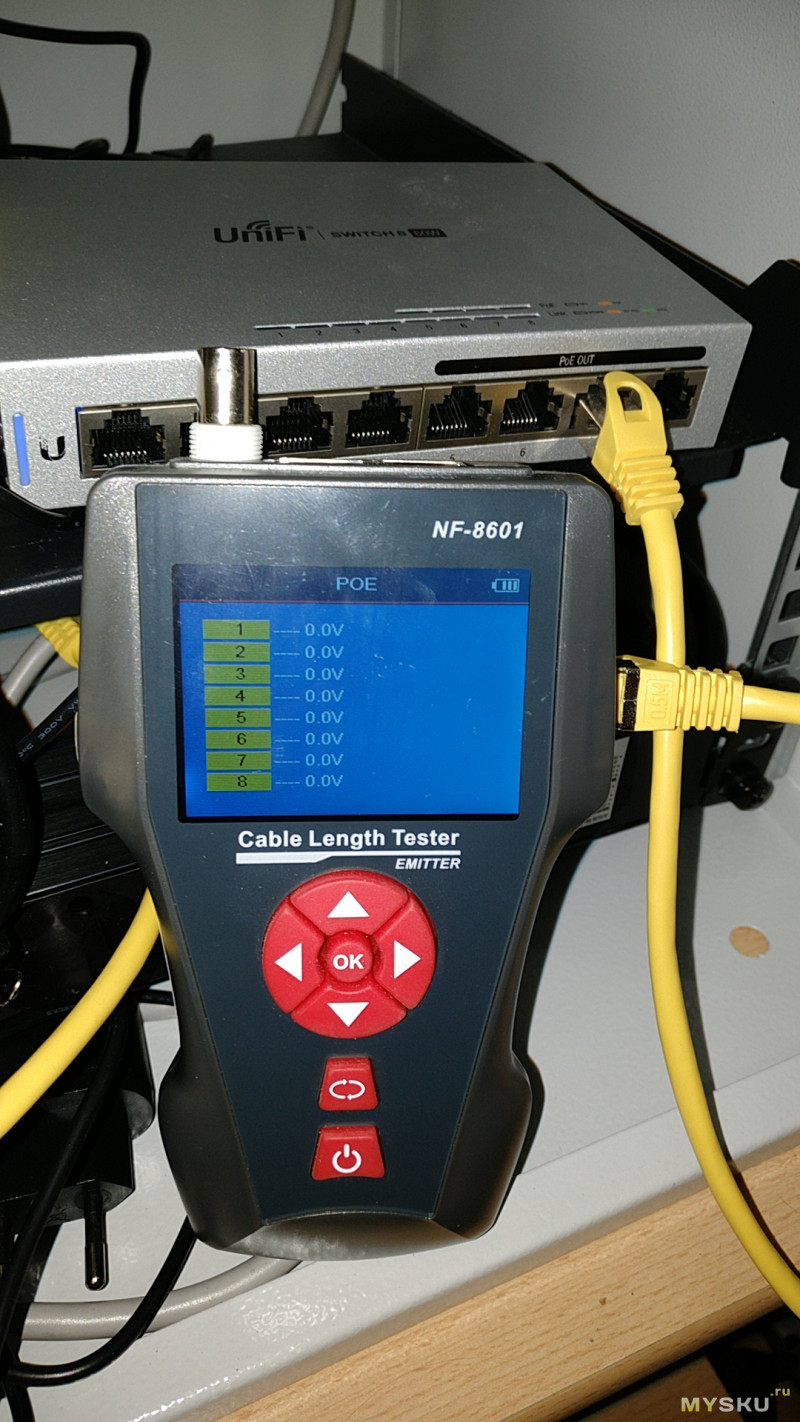 NF-8601W Multifunctional Network Cable Tester - первый trueъ обзор (все как положено)