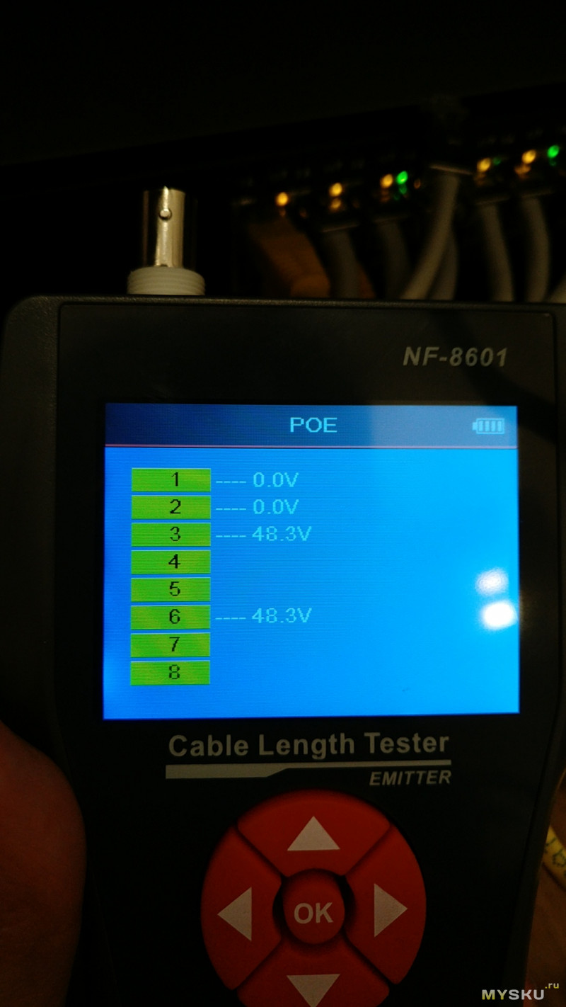 NF-8601W Multifunctional Network Cable Tester - первый trueъ обзор (все как положено)