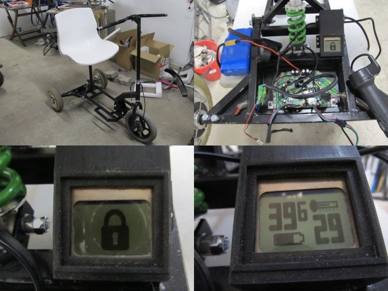 Пепелац 2.0 — электрический скутер-трайк