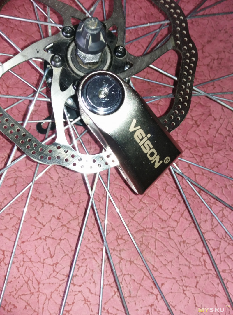 VEISON DX9 замок дискового тормоза велосипеда, скутера