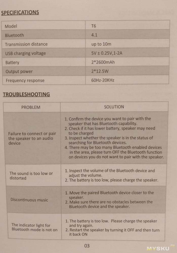 Bluetooth-колонка Tronsmart element T6 - каким должен быть бас!