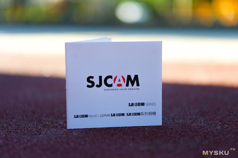 Action камера SJCam SJ6 Legend - море функционала и стабилизация на любом разрешении