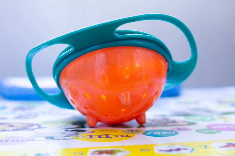 Тарелка-непроливайка Gyro Bowl 360 - must have для ребенка