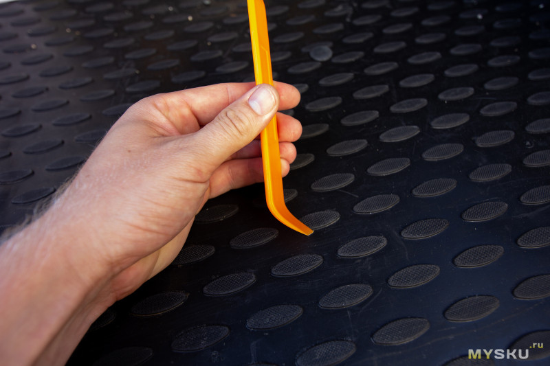 Лопатки (монтировки) для снятия салонного пластика авто и мой колхоз в обесшумке авто