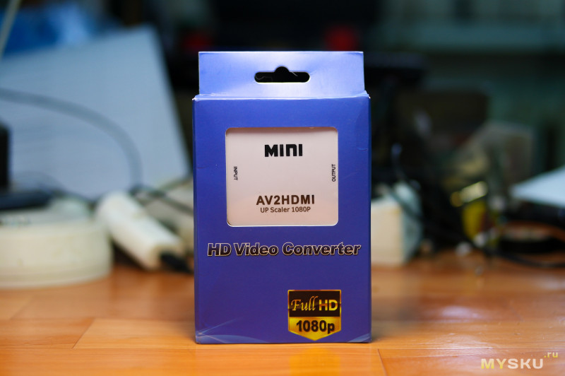 Mini AV2HDMI конвертер - скрещиваем "видик" и современный телевизор