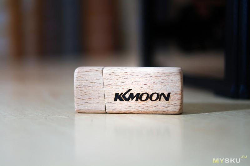 Лазерный гравер KKmoon. Изготавливаем деревянную флешку. Выжигаем на блинах