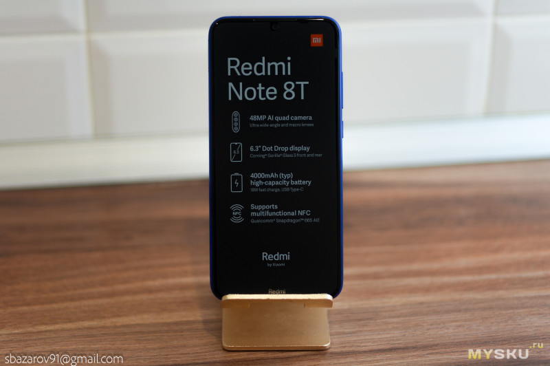 Обзор смартфона Redmi Note 8T: самый доступный Xiaomi с NFC  |