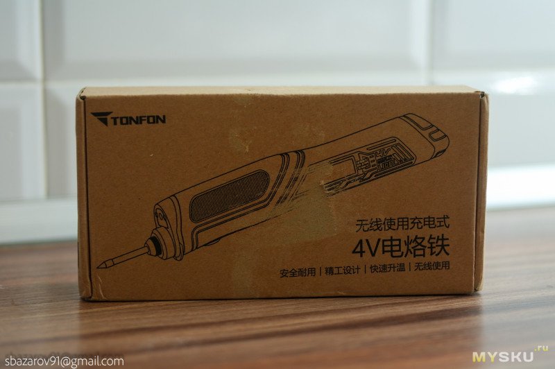 Аккумуляторный паяльник Tonfon 4V 8W