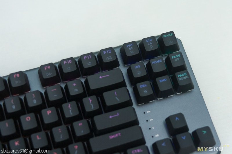 Беспроводная механическая клавиатура Machenike K7 RGB Black Swich