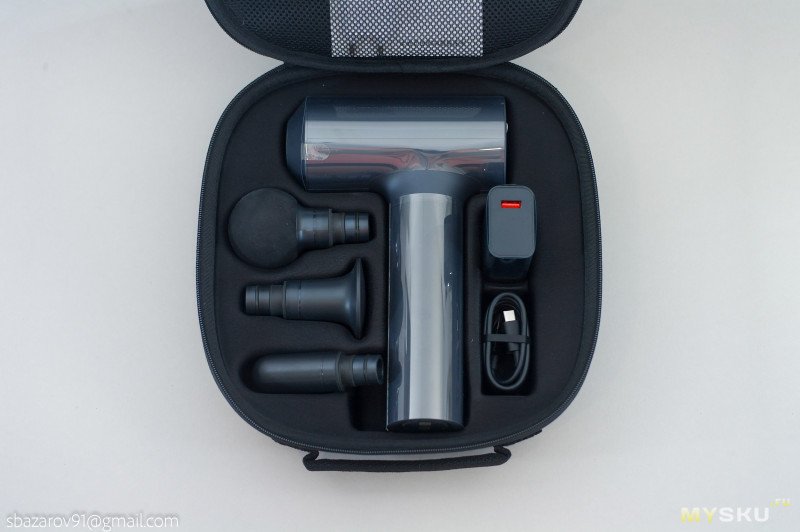 Обзор перкуссионного (массажного) пистолета Xiaomi Mijia Fascia Gun