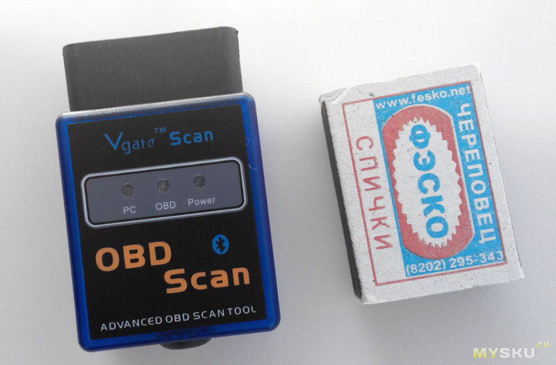 OBD сканер с реальной версией 1.5