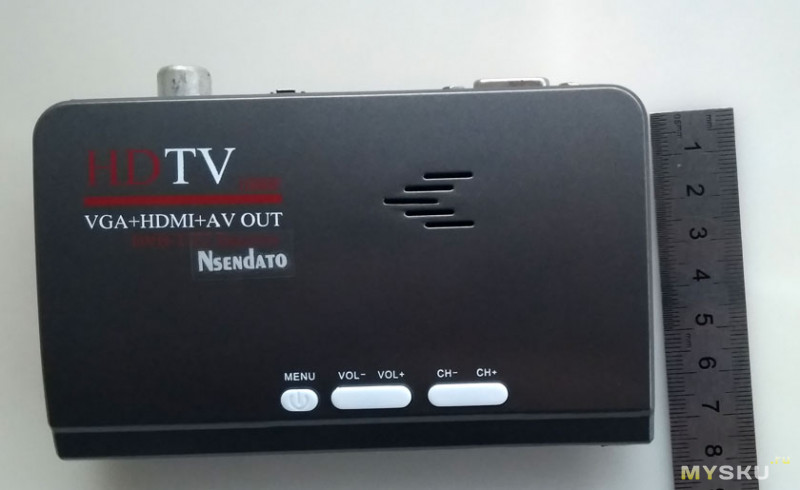 DVB-T2 тюнер c vga выходом (который может превратить любой монитор в телевизор!)