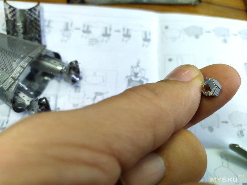 Китайский воин- DIY 3D конструктор из фольги