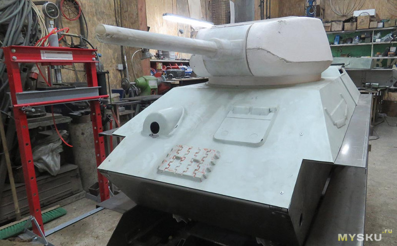 Реконструкция танка  PzKpfw-IВ - World of tanks DIY