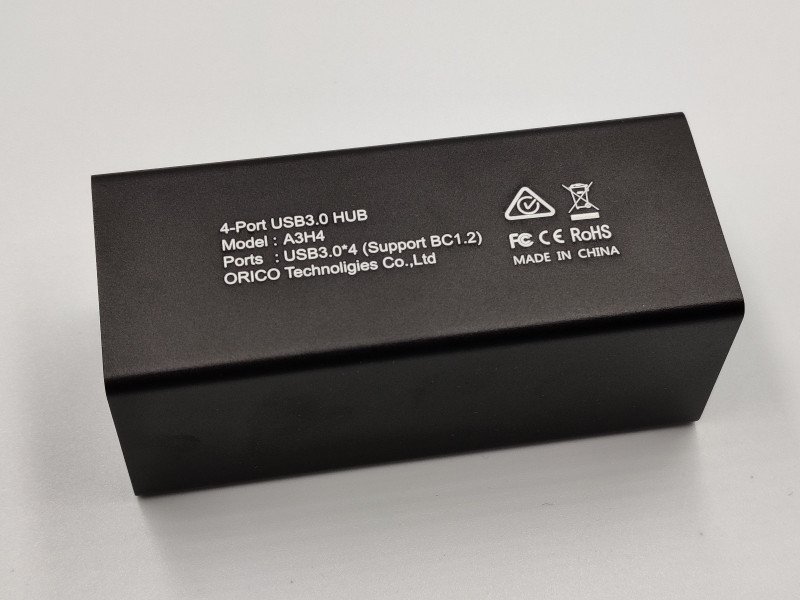 Хаб USB 3.0 Orico A3H4 с 4-мя портами и питанием 12В/2А