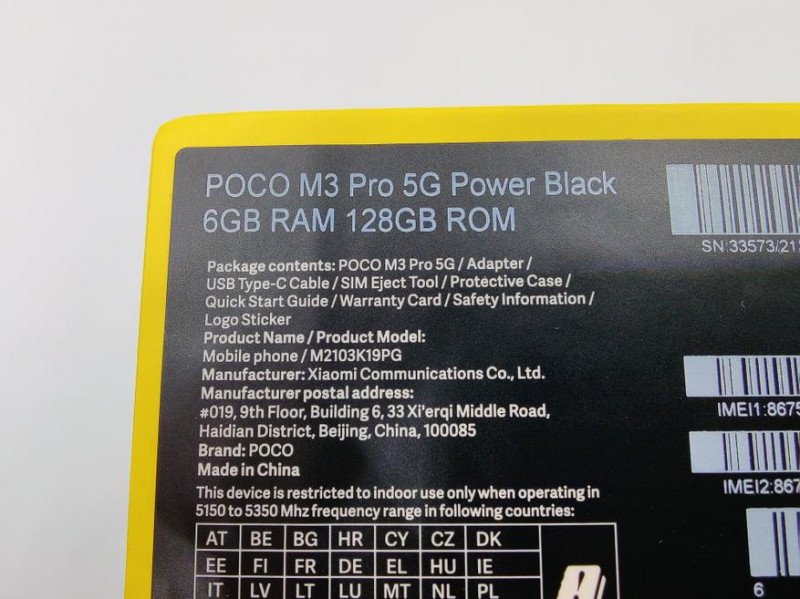 Обзор Poco M3 Pro 5G 6/128Gb: IPS 6,5” 90 Гц, NFC, 5000 мА·ч