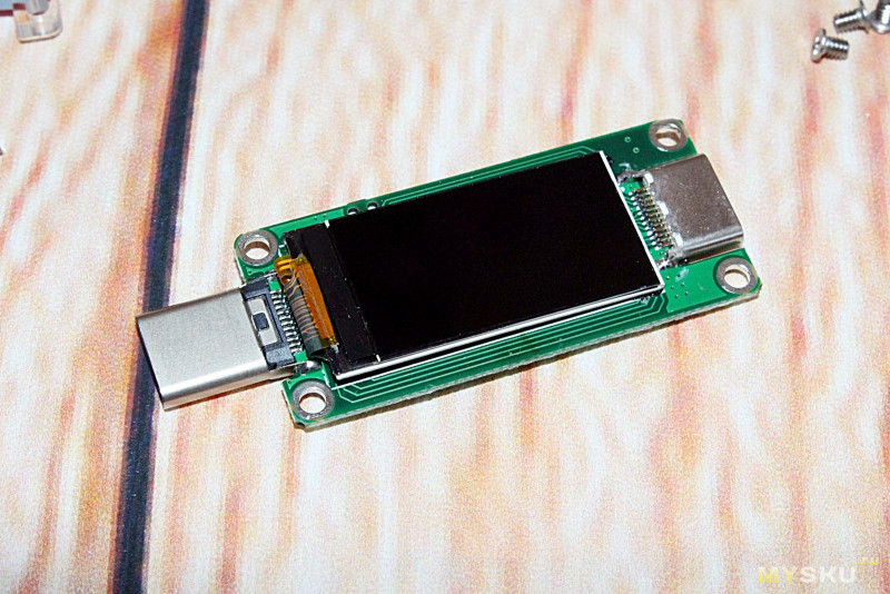 Компактный и простой USB TypeС тестер RD ТС64