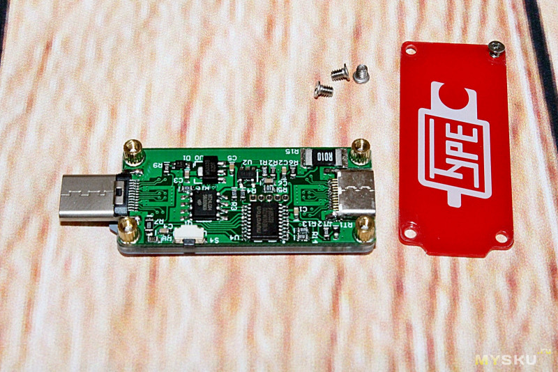 Компактный и простой USB TypeС тестер RD ТС64