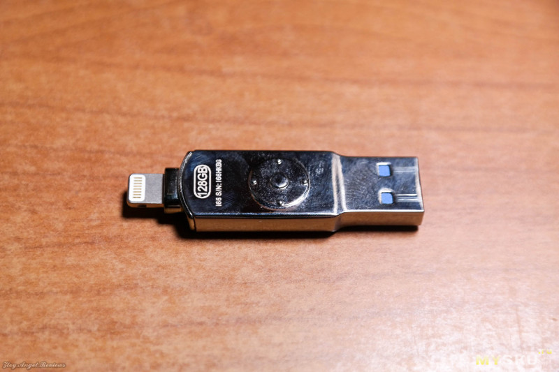 Флешка USB + OTG lightning Eaget i66 на 128 Гб. Или выигрыш в лотерее "Dresslily-почта России"