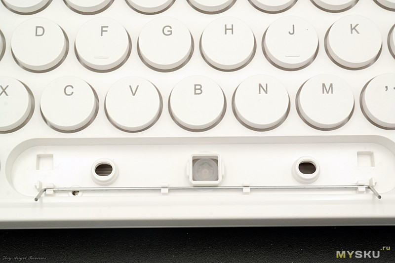 Тихий беспроводной ретро набор клавиатура и мышь Ajazz 335i