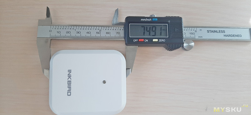 Термометр-гигрометр  Inkbird ITH-20R с выносным датчиком.