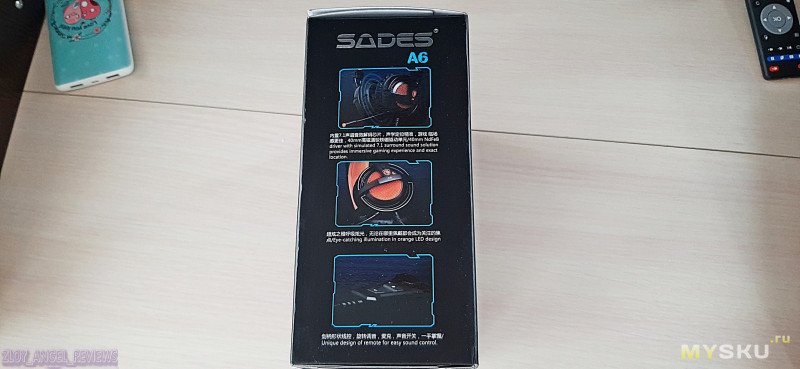 Игровая гарнитура с USB разъемом Sades A6. Отличная гарнитура для игры на PC и PS4
