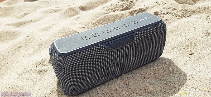 Мощная Bluetooth колонка на 60 Вт XDOBO X8. Испытание на пляже, проверка на водозащиту, как следствие разборка, сравнение с Tronsmart Mega