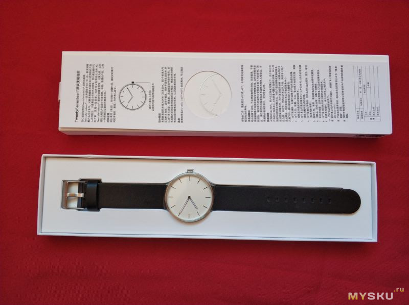 Простые кварцевые часы Xiaomi Twenty Seventeen