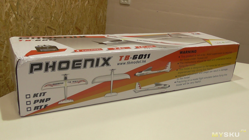 OKEN Phoenix TB-6011 - РУ модель мотопланера