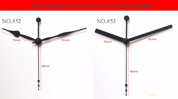 Часовой механизм Suzuki HS88 для настенных часов и его последующее применение