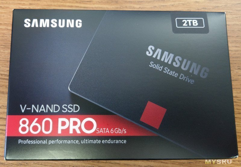 SSD накопитель Samsung 860 PRO 2TB SATA 2.5"