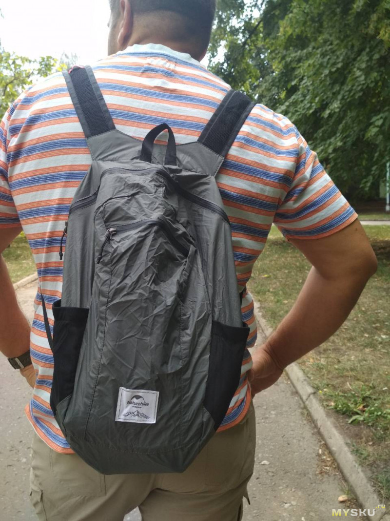 Складной сверхкомпактный рюкзак Naturehike на 18 литров
