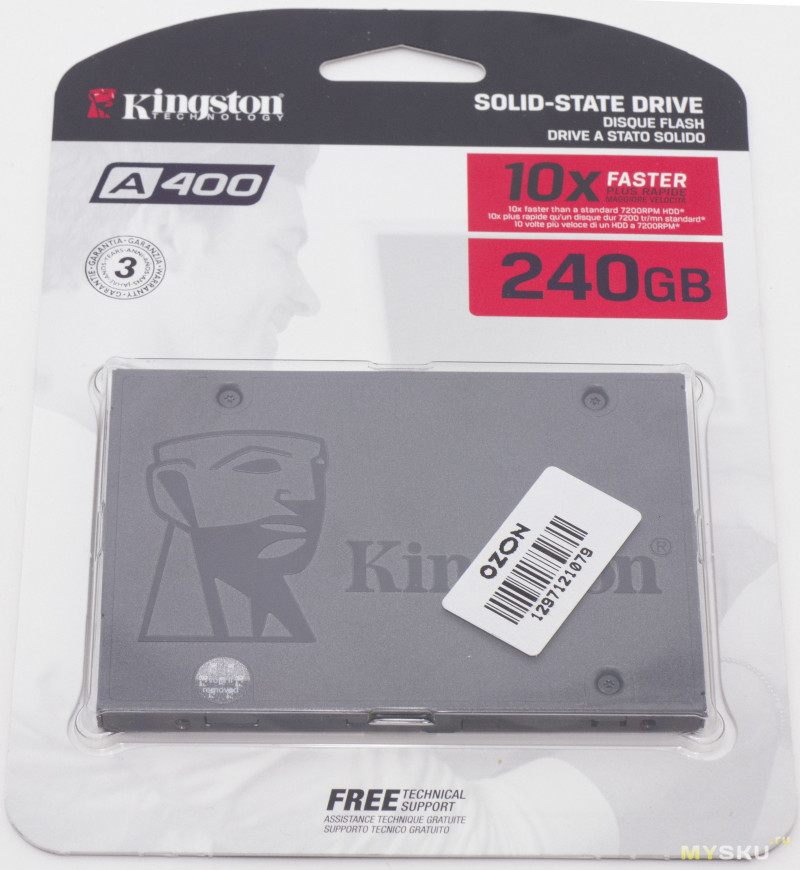 Обзор нескольких SSD-дисков 240 ГБ бюджетного ценового диапазона