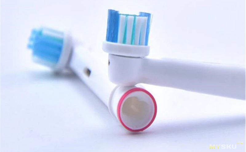 Сменные насадки на электрические зубные щетки от Oral-B (4шт) за 1.03$
