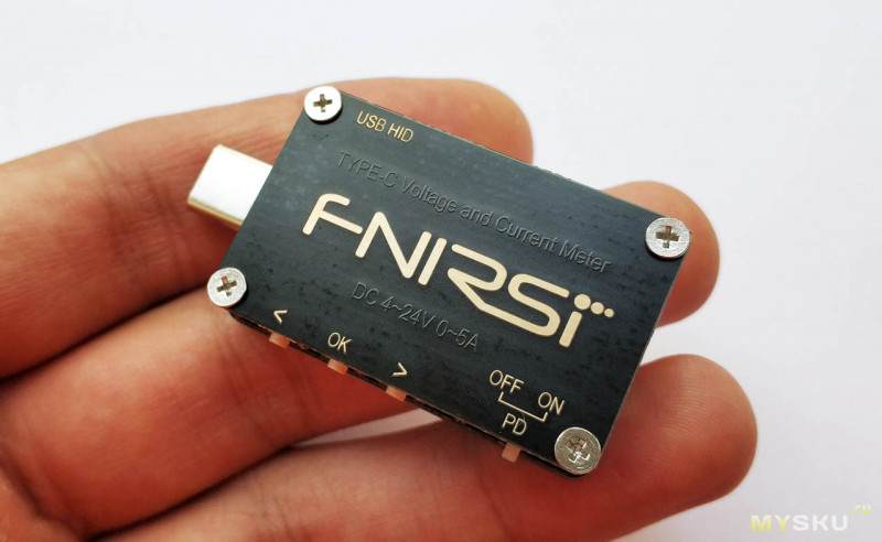 USB-C PD тестер Fnirsi FNC88: полноценный триггер протоколов и возможность обновления ПО
