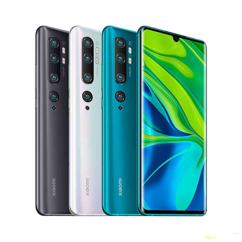 Смартфон Xiaomi Note 10 6+128GB NFC/Global. Цена 439$ c промокодом