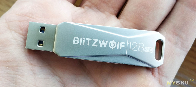 OTG - Флешка USB3.0 Blitzwolf BW-UPC на 128 Гб