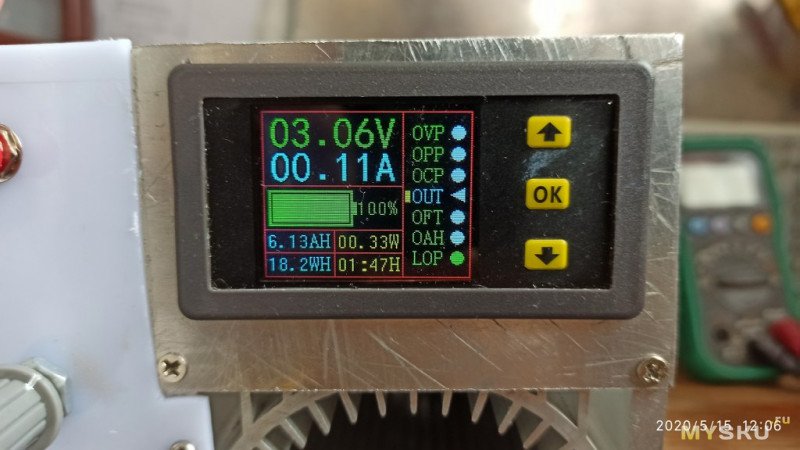 Самодельная электронная нагрузка 200W на основе компонентов с Алиэкспресс