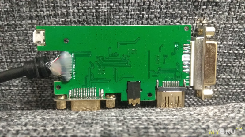 Разделитель сигнала с HDMI на  VGA, HDMI, DVI, jack 3.5