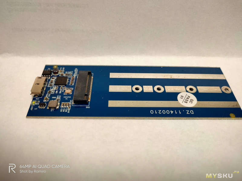 Кейс для SSD диска Blueedless M280A M.2 NGFF