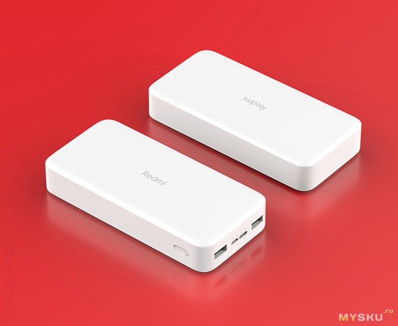 Xiaomi Redmi power bank 20000mAh за 20.99$