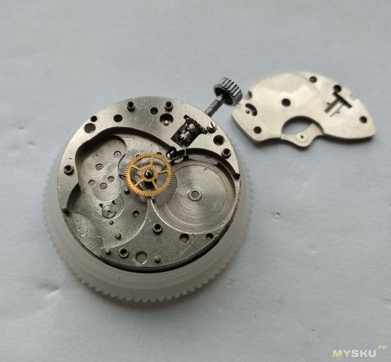 DIY часы на кастомном калибре 2603 "№13", или  "из того, что было"