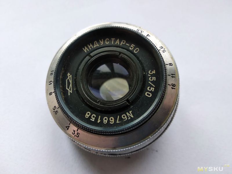 Объектив Индустар-50 М39/1 45,2 мм или вторая жизнь советской оптики.