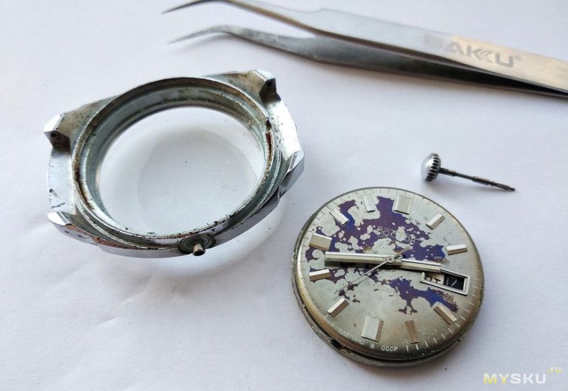 Часы "Восток" калибр 2428 17 камней, или "Orient" по-советски.