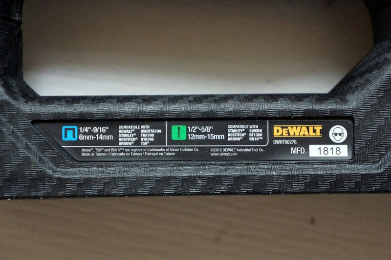 Строительный степлер DEWALT DWHT80276 (2 в 1)