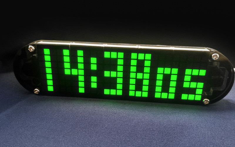 Матричные электронные часы - набор для самостоятельной сборки
