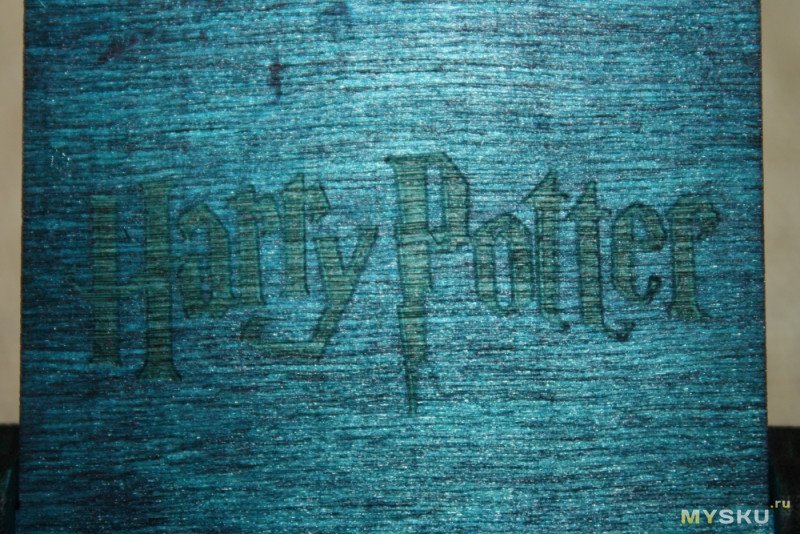 Деревянная музыкальная шкатулка с мелодией из “Гарри Поттера”