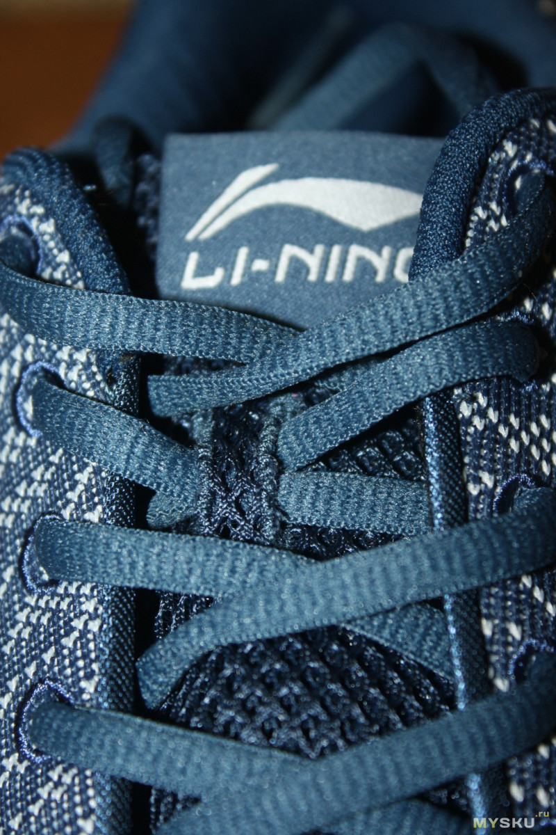 Летние кроссовки Li-Ning ARBM115 после сезона носки